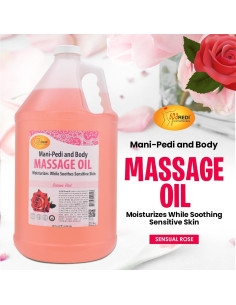 Aceite de Masaje Sensual SPA REDI 3.79L - Almendra y Rosa 2