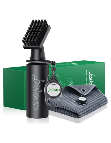 Limpiador de Golf Jiskan JIS-CT01 con Cepillo y Toalla