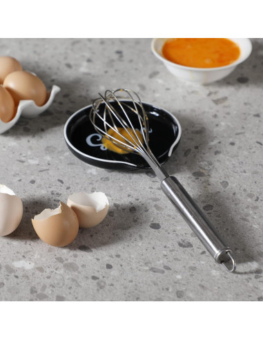 Soporte de Cuchara de Cerámica GDCZ Negro 12.7 cm para Cocina