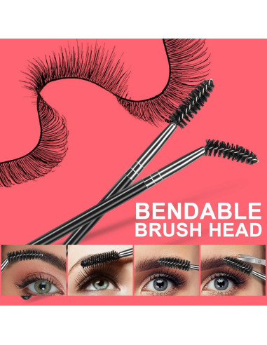 Kit de Cuidado de Cejas FANDAMEI - 6 Piezas, Acero Inoxidable