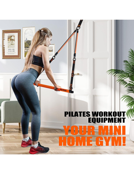 Kit de Barra de Pilates KUTIZE con Bandas de Resistencia 13.6kg Kit de Barra de Pilates KUTIZE con Bandas de Resistencia 13.6kg