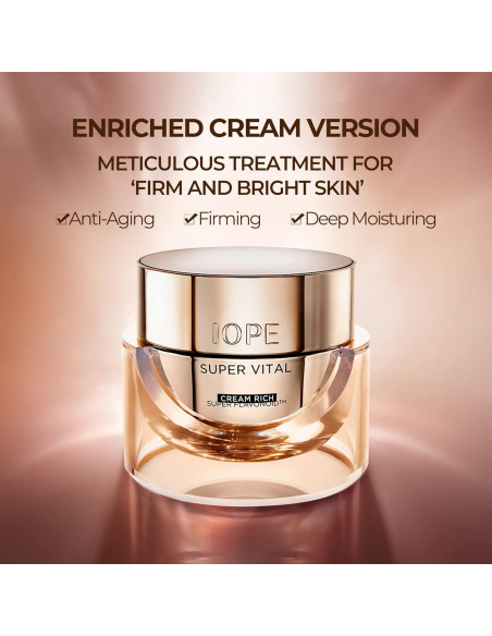 Crema Facial IOPE Super Vital 50ml - Hidratante Antienvejecimiento Crema Facial IOPE Super Vital 50ml - Hidratante Antienvejecimiento