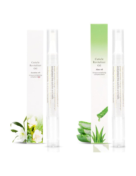 Bolígrafos de Aceite para Cutículas Meschett 2 Pcs Aloe Jazmín Bolígrafos de Aceite para Cutículas Meschett 2 Pcs Aloe Jazmín