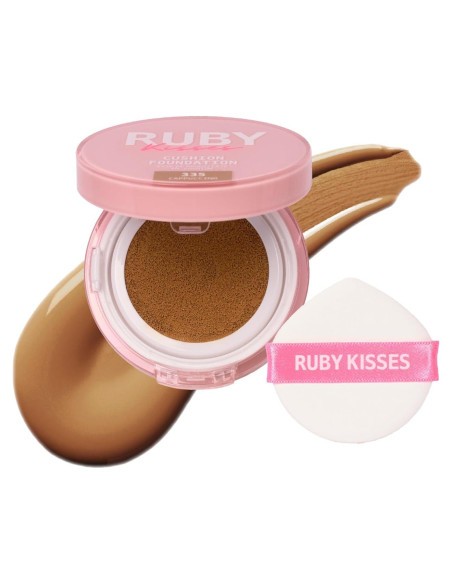 Base de Cojín Ruby Kisses 14.79g Cappuccino Hidratante Base de Cojín Ruby Kisses 14.79g Cappuccino Hidratante