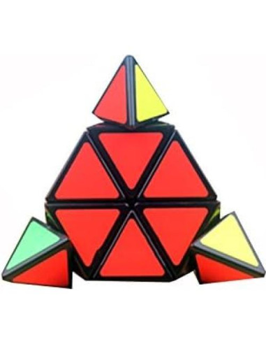 Cubo Mágico Pirámide Rápido 3x3x3 SHUYUE Negro