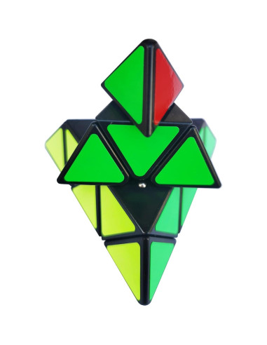 Cubo Mágico Pirámide Rápido 3x3x3 SHUYUE Negro