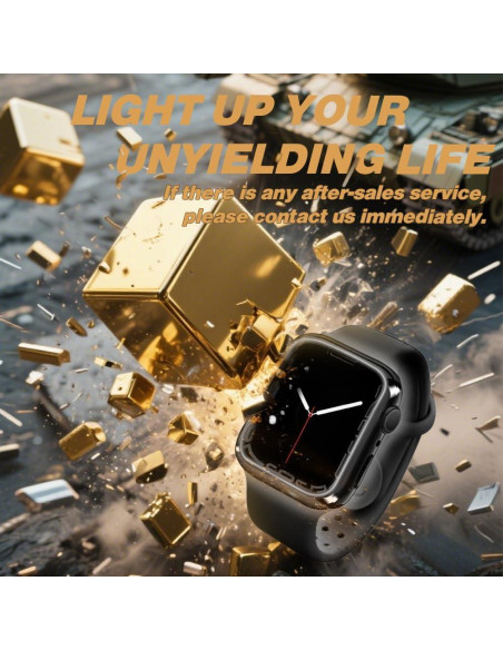 Funda TPU 38mm top4cus para Apple Watch Series 1-8 - Negro Funda TPU 38mm top4cus para Apple Watch Series 1-8 - Negro