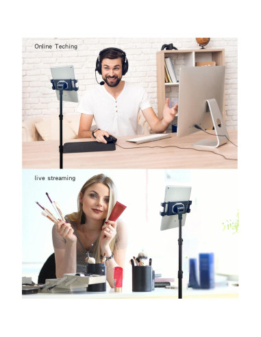 Soporte de Piso Raking para Tableta 5.3-32.8 cm Ajustable