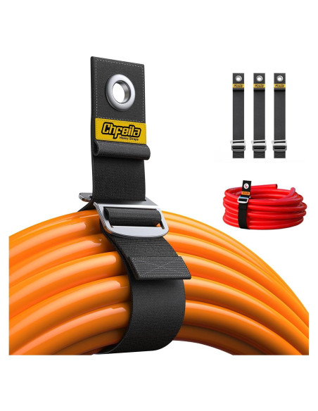 Organizador de Cables Chfeila 3-Pack Ajustable 35.56cm Organizador de Cables Chfeila 3-Pack Ajustable 35.56cm