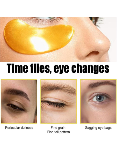 30 Mascarillas Hidratantes de Gel Minfei para Labios y Ojos 30 Mascarillas Hidratantes de Gel Minfei para Labios y Ojos