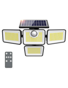 Luces Solares Exteriores 3000LM Omibee con Sensor de Movimiento