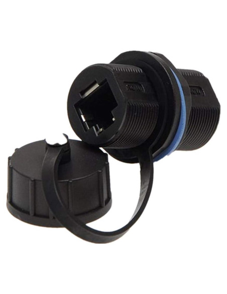 Conector RJ45 Hembra a Hembra a Prueba de Agua Cat6 ANMBEST Conector RJ45 Hembra a Hembra a Prueba de Agua Cat6 ANMBEST
