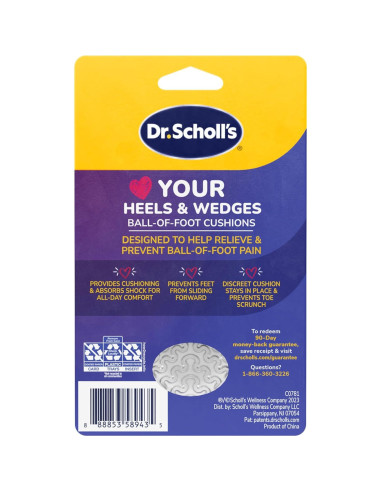 Cojines para la Planta del Pie Dr. Scholl - Alivio Tacones Altos