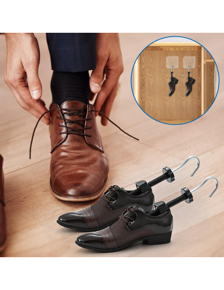 Estirador de Zapatos Eachway Ajustable para Hombres Talla L Negro Estirador de Zapatos Eachway Ajustable para Hombres Talla L Negro