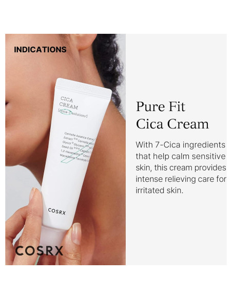 Crema Cica Fit COSRX 50ml - Hidratante Facial Centella Asiática Crema Cica Fit COSRX 50ml - Hidratante Facial Centella Asiática