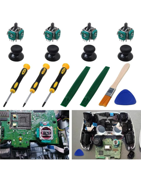 Kit de Reemplazo Joysticks y Thumbsticks USonline911 para Xbox One S/X Kit de Reemplazo Joysticks y Thumbsticks USonline911 para Xbox One S/X
