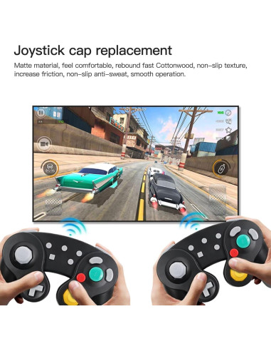 Tapa de Joystick Analógico GRABOTE 10pcs para GameCube