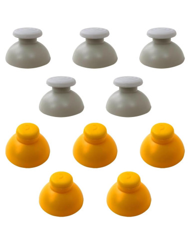 Paquete de 10 tapas de joystick reemplazo BLUE ELF para GameCube