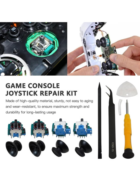 4 Palancas Analógicas Reemplazo GruDawu para PS5 Joystick 4 Palancas Analógicas Reemplazo GruDawu para PS5 Joystick