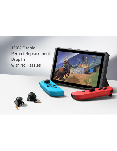 Controlador GuliKit Anti-Drift para Switch Lite/OLED - Joysticks TMR