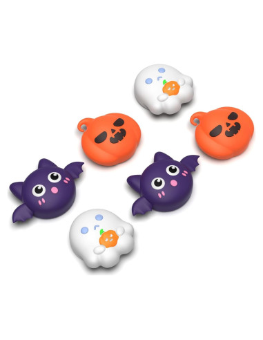 Tapas de Pulgar PlayVital para Joycon Nintendo Switch 2 - 6 Piezas Silicona