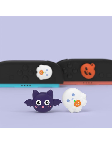 Tapas de Pulgar PlayVital para Joycon Nintendo Switch 2 - 6 Piezas Silicona