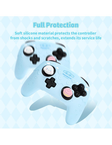 Funda Protectora de Silicona Kuitmor para Controlador Switch Pro