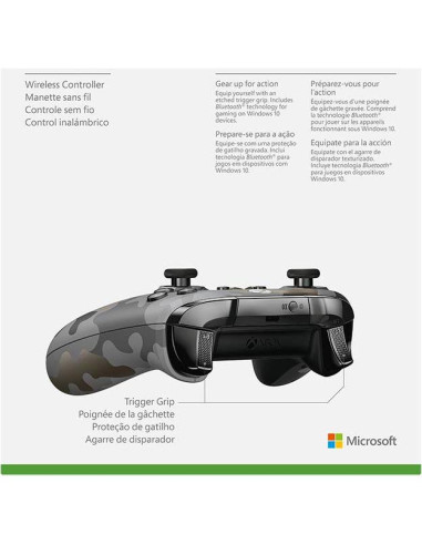 Controlador Inalámbrico Xbox Edición Especial Camo Nocturno