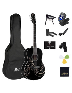 Guitarra Acústica WINZZ AF227A 39" Vínculo Delicado Kit