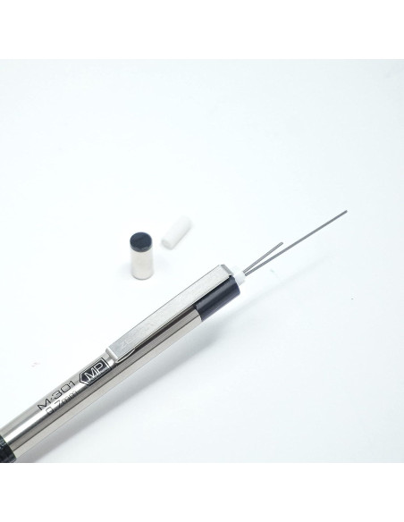 Lápices Mecánicos Zebra Pen M-301 Acero Inoxidable 0.5mm Paquete de 2 Lápices Mecánicos Zebra Pen M-301 Acero Inoxidable 0.5mm Paquete de 2