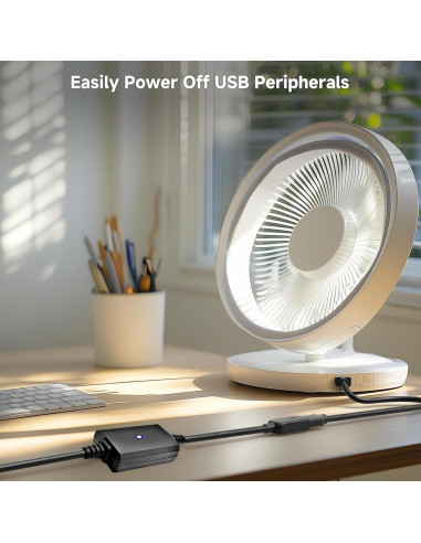 Interruptor Remoto Inalámbrico USB 5V URANT - 1 Transmisor y 1 Receptor