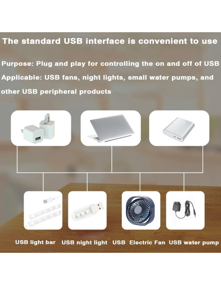 Interruptor Remoto Inalámbrico USB 5V URANT - 1 Transmisor y 1 Receptor Interruptor Remoto Inalámbrico USB 5V URANT - 1 Transmisor y 1 Receptor