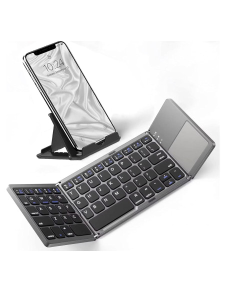 Teclado Inalámbrico Plegable Tek Styz con Touchpad 48h Uso Teclado Inalámbrico Plegable Tek Styz con Touchpad 48h Uso
