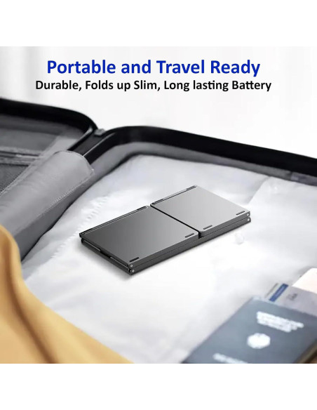 Teclado Inalámbrico Plegable Tek Styz con Touchpad 48h Uso Teclado Inalámbrico Plegable Tek Styz con Touchpad 48h Uso