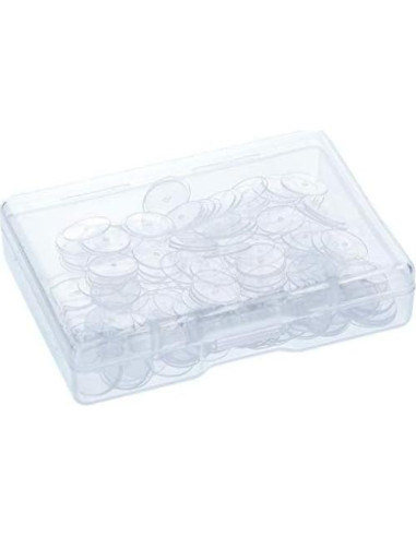 Discos Transparentes para Pendientes WILLBOND - 200 Pcs