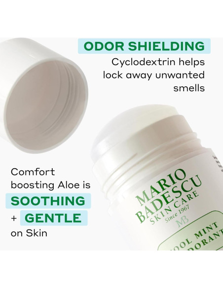 Desodorante Sin Aluminio Mario Badescu 68g Menta Fresca Desodorante Sin Aluminio Mario Badescu 68g Menta Fresca