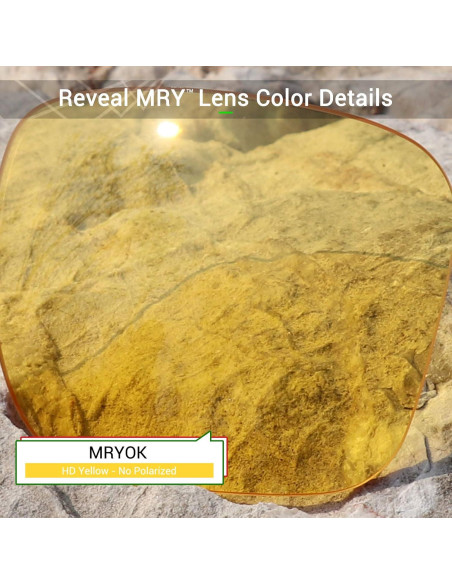 Lentes de Reemplazo Mryok para Gafas Wiley X Saint - Amarillo HD Lentes de Reemplazo Mryok para Gafas Wiley X Saint - Amarillo HD