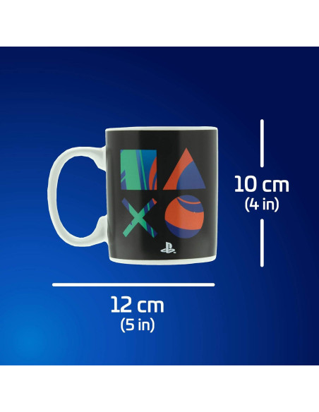 Taza de Cambio de Calor Paladone Playstation 500ml Multicolor Taza de Cambio de Calor Paladone Playstation 500ml Multicolor
