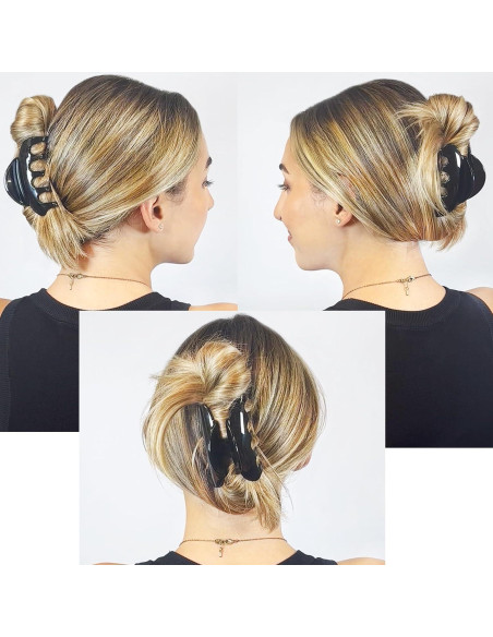 Clip de Pelo Grande Camila Paris CP2385 Negro 8.9 cm Clip de Pelo Grande Camila Paris CP2385 Negro 8.9 cm