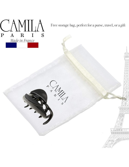 Clip de Pelo Grande Camila Paris CP2385 Negro 8.9 cm Clip de Pelo Grande Camila Paris CP2385 Negro 8.9 cm