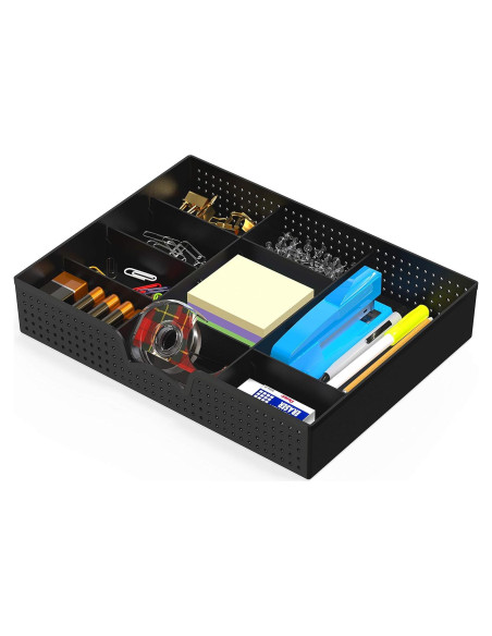 Organizador de Cajones Simple Houseware 9 Compartimentos Negro Organizador de Cajones Simple Houseware 9 Compartimentos Negro