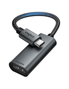 Adaptador USB-C a HDMI 4K 60Hz Wegear - Compatible iPhone, MacBook