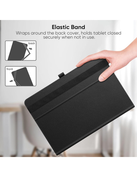 Funda Universal Fintie para Tabletas 9-11" Negra con Soporte Funda Universal Fintie para Tabletas 9-11" Negra con Soporte