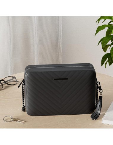 Bolso Cruzado ALDO Andressera para Mujeres Negro