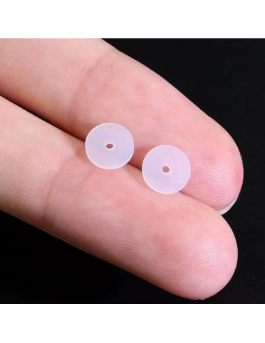 Discos de Silicona para Curación Qualima 7mm 100 Pcs