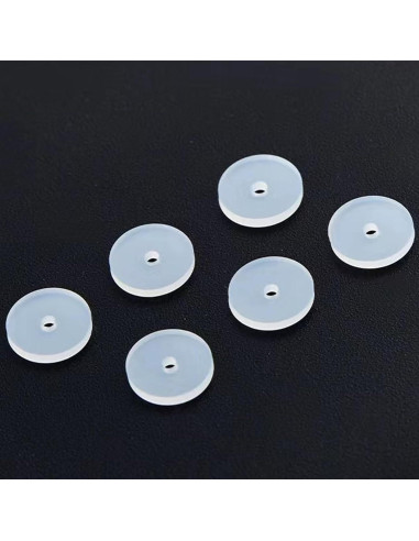 Discos de Silicona para Curación Qualima 7mm 100 Pcs