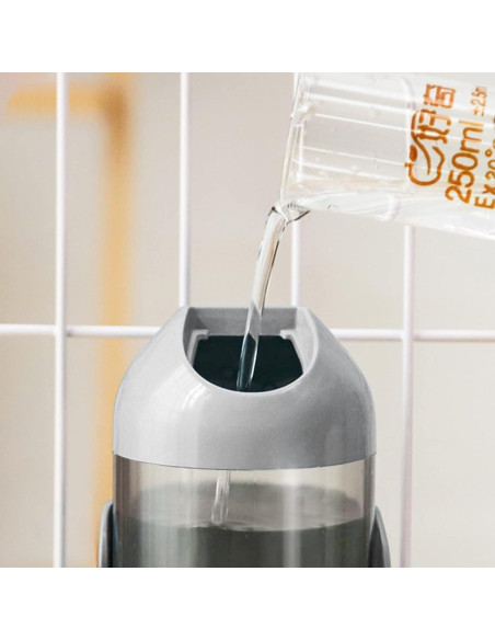 Botella de Agua para Mascotas Septillar 500ml Gris Libre de BPA Botella de Agua para Mascotas Septillar 500ml Gris Libre de BPA