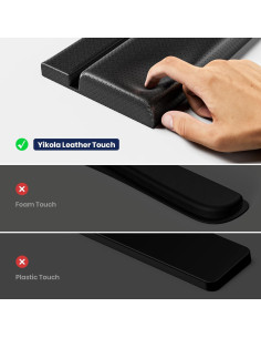 Soporte de Teclado Acrílico YILAXIA con Reposamuñecas Ergonómico 2