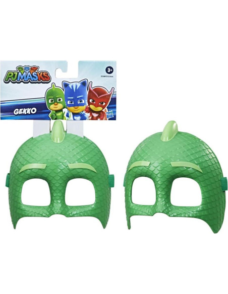 Máscara de Héroe Gekko PJ Masks para Niños 3+ Máscara de Héroe Gekko PJ Masks para Niños 3+