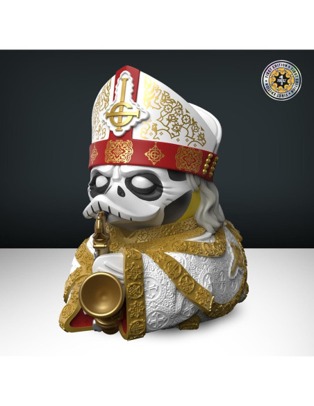 Figura de Pato de Goma TUBBZ Papa Nihil Ghost - Edición Limitada Figura de Pato de Goma TUBBZ Papa Nihil Ghost - Edición Limitada